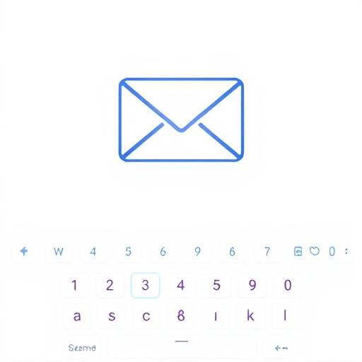 Un'icona di busta che rappresenta un indirizzo email, sovrapposta a una tastiera, simboleggia la segnalazione di problemi di accessibilit&agrave;.