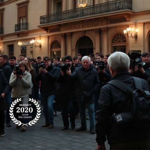 Una scena di un film italiano premiato a un festival internazionale